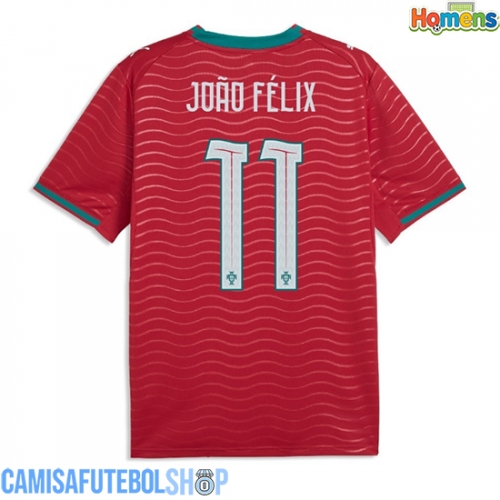 Camisa de time de futebol Portugal Joao Felix #11 Replicas 1º Equipamento Mundo 2026 Manga Curta